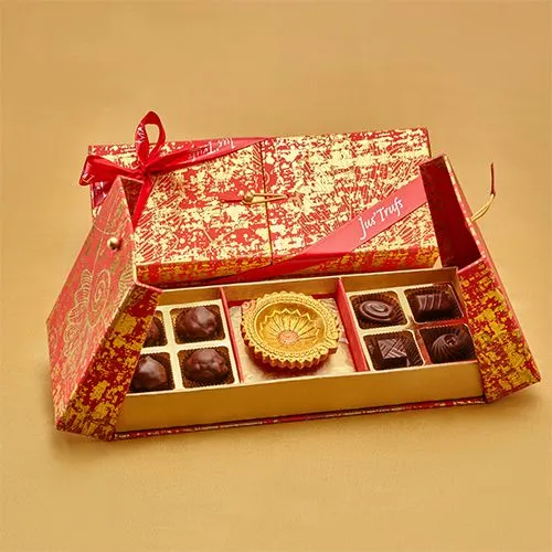 Dark Chocolate  N  Diyas Celebration Box