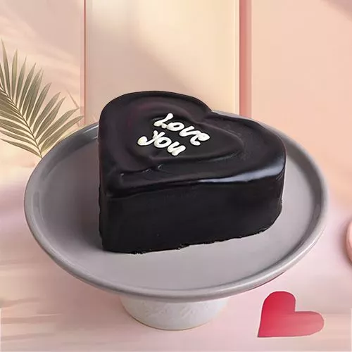 Romantic Heart Cake Surprise