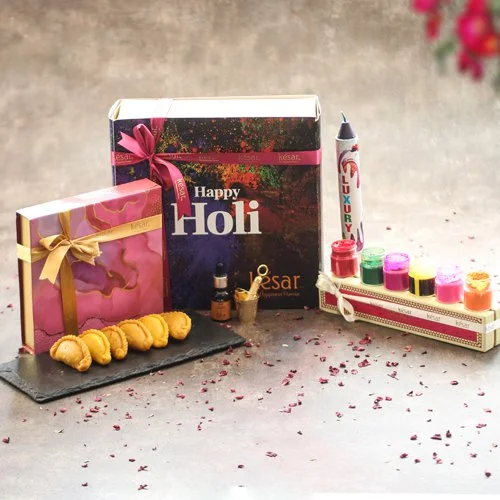 Delightful Holi Gift Hamper - Northland India