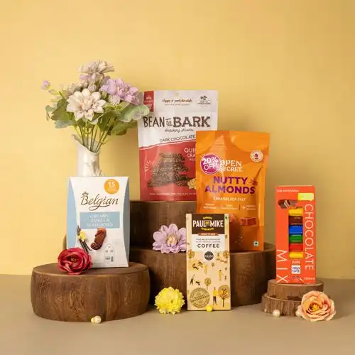 Exquisite Chocolates  N  Nut Treat Hamper