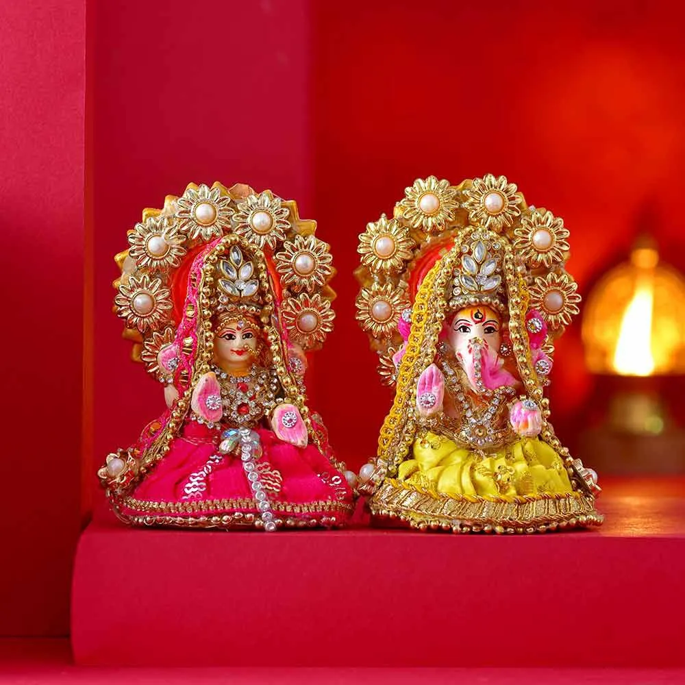 Traditional Lakshmi  N  Ganesha Gift