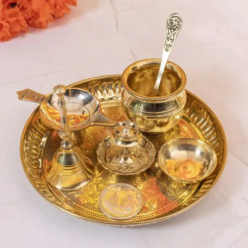 Divine Pooja Thali Gift Set