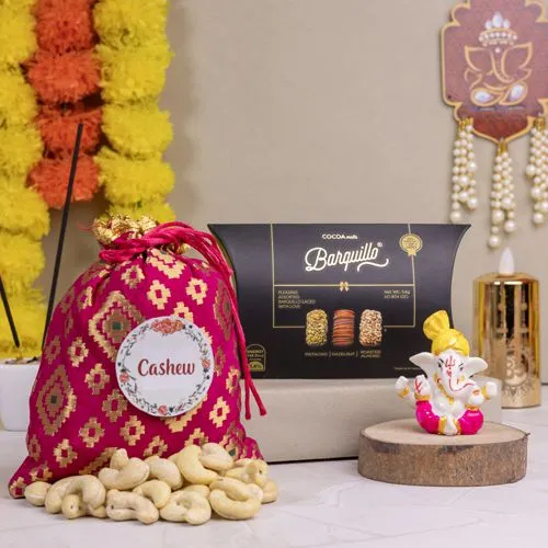 Mukut Ganesh with Assorted Treats Combo