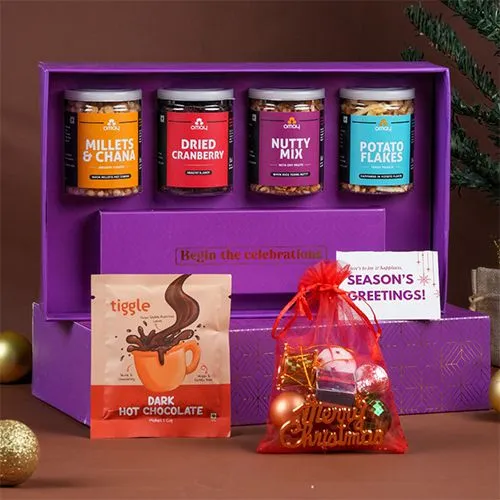 Nutty n Fruity Holiday Treat Box