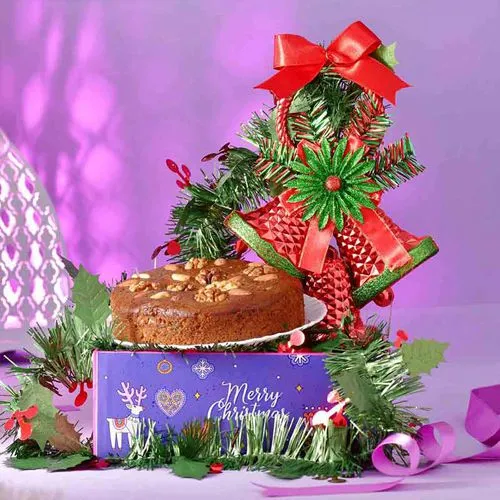 Festive Delight Cake  N  Decor Set