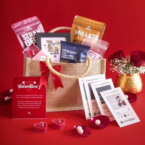 Heartfelt Valentines Treat Bag