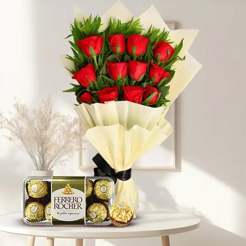 Timeless Roses and Rocher Treats