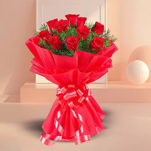 Heartfelt Red Rose Bouquet