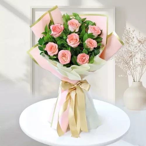 Pretty Pink Rose Bouquet