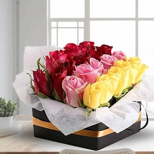 Best Love Gift for Someone Special Heart Shape Box and red Rose Flower  Petals & Soft