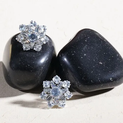 Chic Crystal Stone Studs