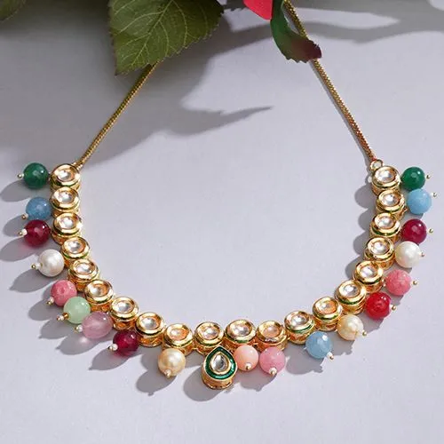 Pearl   Kundan Delight Necklace