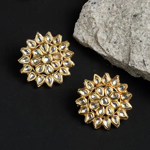 Timeless Kundan Studs Pair