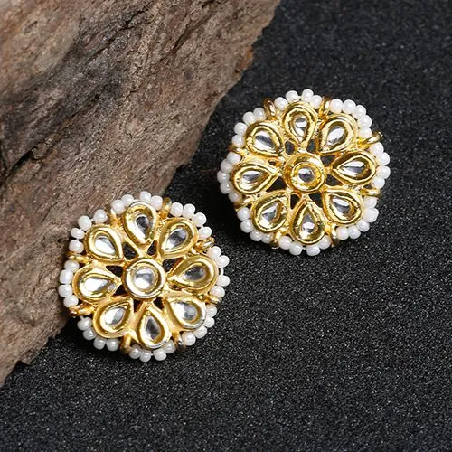 Classic Kundan Studs