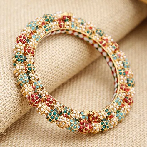 Luxe Multi Embellished Bangle