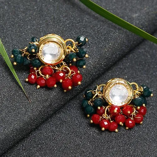 Stunning Kundan Studs Pair