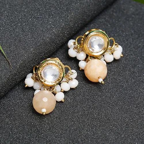 Sparkling Kundan Studs