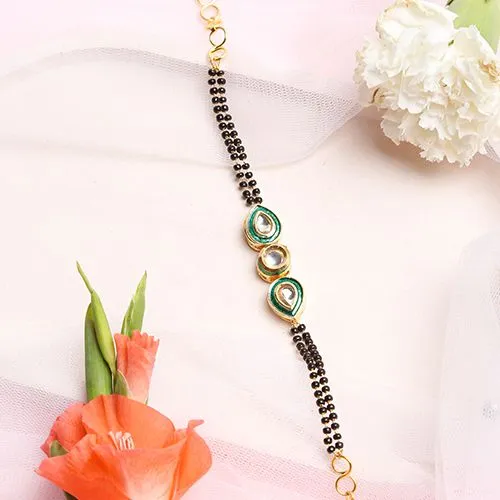 Wonderful Kundan Bracelet Mangalsutra