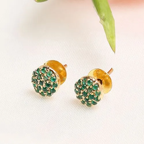 Sophisticated Green Studs