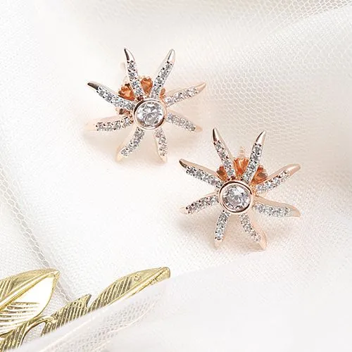 Glamorous Star Diamond Earrings