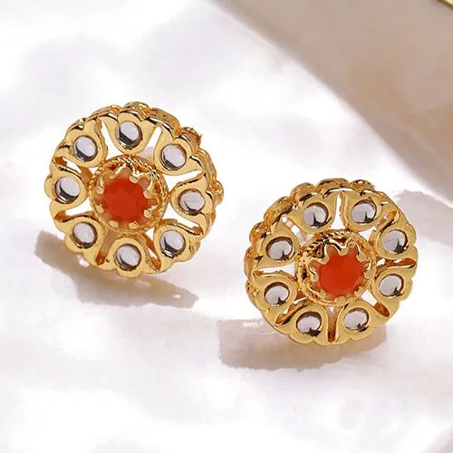 Classic Kundan Stone Studs