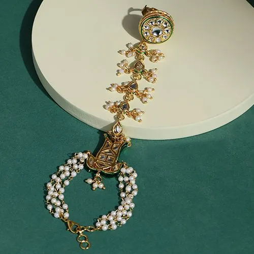 Chic Kundan Wrist Adornment