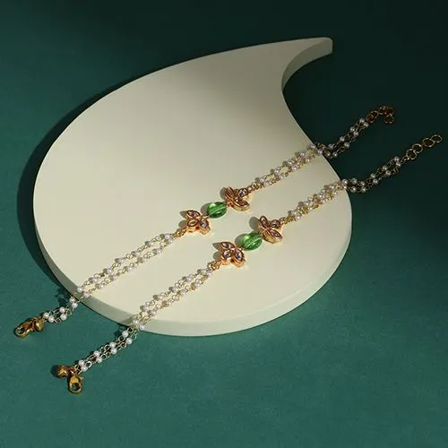 Traditional Kundan Anklets for Every Occasion