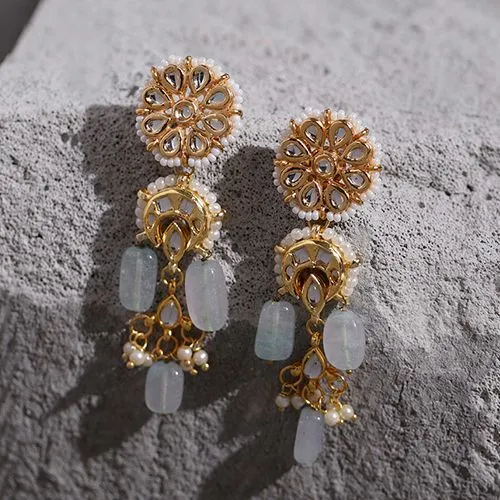 Radiant Kundan Dangle Earrings