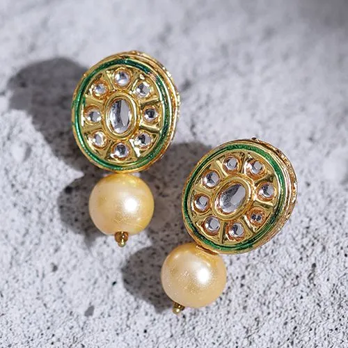 Timeless Kundan Chandelier Earrings