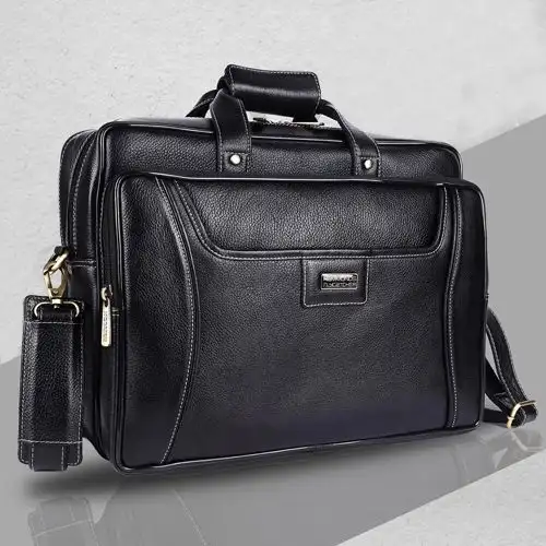 Exclusive Leather Laptop Office Side Bag
