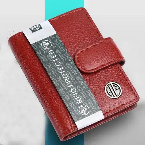 Fancy Leather Card Holder Wallet