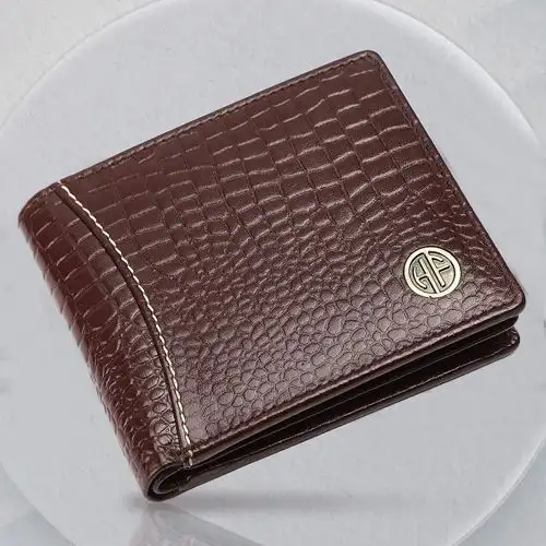 Wonderful Leather RFID Protected Mens Wallet