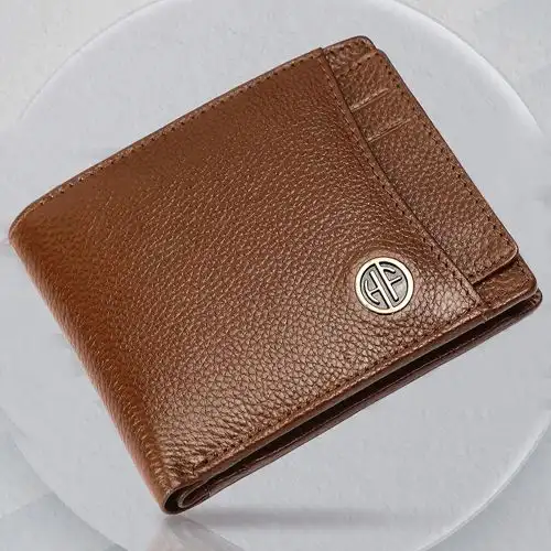 Impressive Leather RFID Protected Mens Wallet