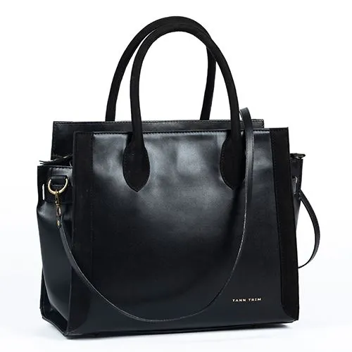 Stylish Black Satchel Bag