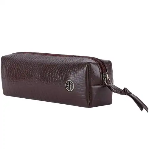 Fashionable Leather Utility Pouch
