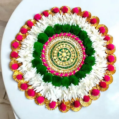 Creative Giant Rangoli Mat Gift