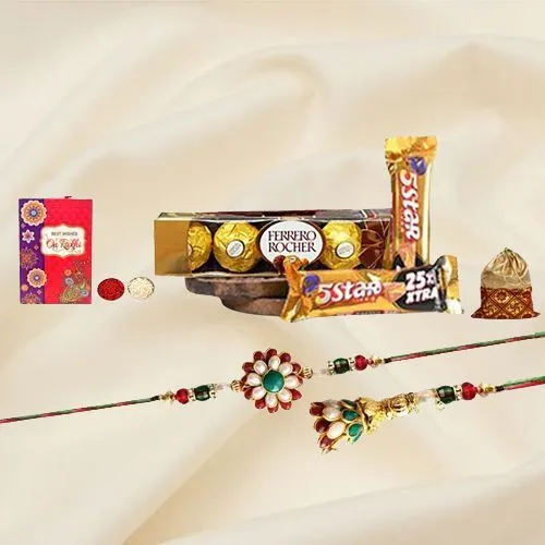 Pair Rakhi with Chocolate Fiesta