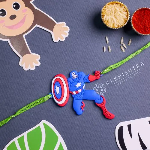 Popular Captain America Rakhi