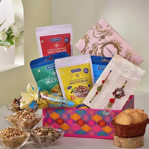 Impressive Bhaiya Bhabhi Rakhi Hamper