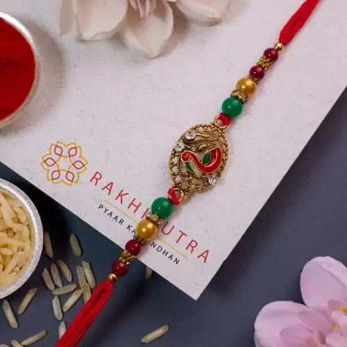 Ravishing Peacock Rakhi