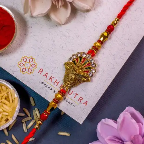 Classic Kundan Rakhi