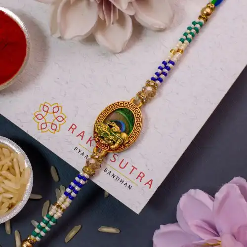 Elegant Ganesha Rakhi