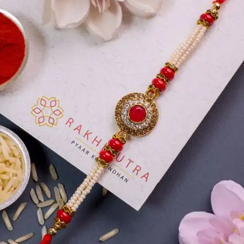 Exclusive Kundan Rakhi