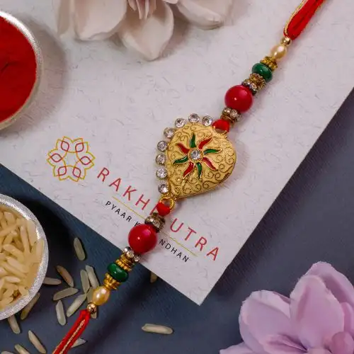 Fantastic Kundan Rakhi