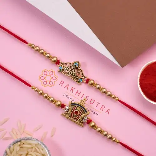 Stunning Rakhi Set