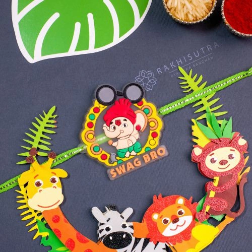 Designer Kids Ganesh Rakhi