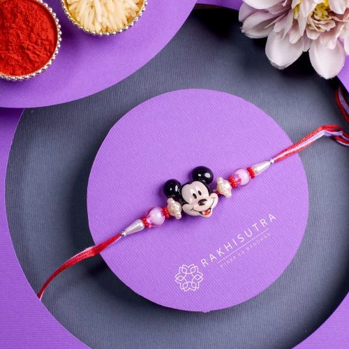 Cute Mickey Mouse Rakhi for Kids