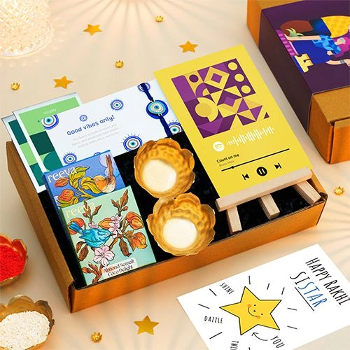 Premium Rakhi Treats N Gifts Hamper