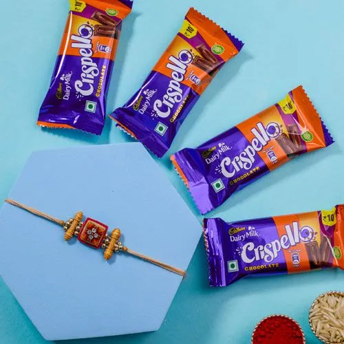 Celebratory Chocolate Rakhi Combo