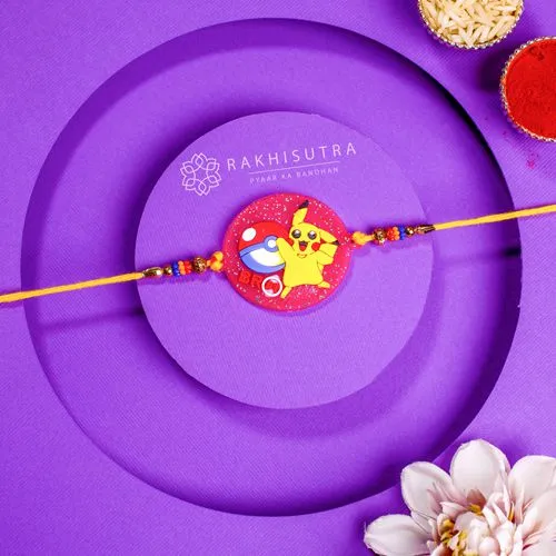 Playful Pikachu Rakhi Gift